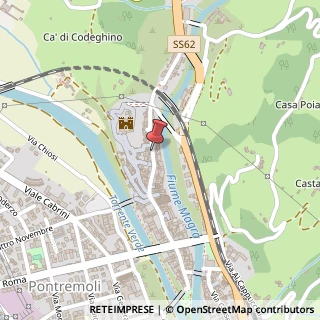 Mappa Via garibaldi 104, 54027 Pontremoli, Massa-Carrara (Toscana)