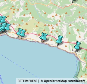 Mappa Via Fratelli Ferrari, 16031 Bogliasco GE, Italia (6.0715)