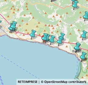 Mappa Via Fratelli Ferrari, 16031 Bogliasco GE, Italia (5.5225)