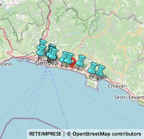 Mappa Via Favaro, 16031 Bogliasco GE, Italia (9.77769)