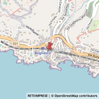 Mappa Via Giuseppe Mazzini, 15, 16031 Bogliasco, Genova (Liguria)