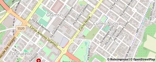 Mappa Cuneo