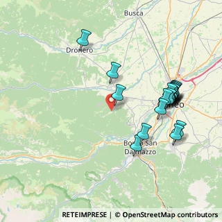 Mappa Via Sant' Anna, 12010 Bernezzo CN, Italia (8.4205)