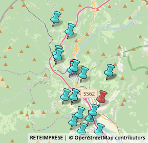 Mappa Vicolo Voltone, 54027 Pontremoli MS, Italia (4.302)