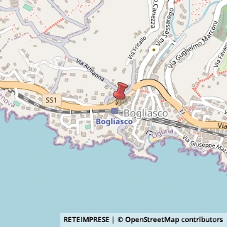 Mappa Largo Alexander Skrjabin, Snc, 16031 Bogliasco, Genova (Liguria)