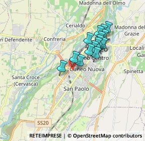 Mappa CIRILLO CARMINE, 12100 Cuneo CN, Italia (1.452)