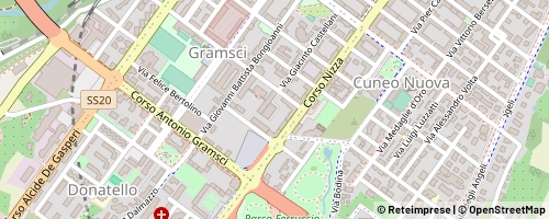 Mappa Cuneo