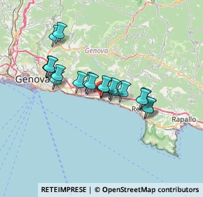 Mappa Via Aurelia, 16031 Bogliasco GE, Italia (5.59684)