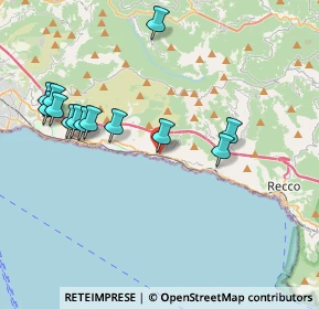 Mappa Via Aurelia, 16031 Bogliasco GE, Italia (4.19)