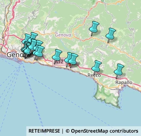 Mappa Via Campodonico, 16031 Bogliasco GE, Italia (8.339)