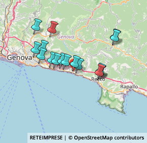 Mappa Via Campodonico, 16031 Bogliasco GE, Italia (6.0625)