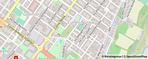 Mappa Cuneo