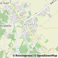 Mapa Cervasca