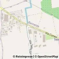 Kaart Peveragno