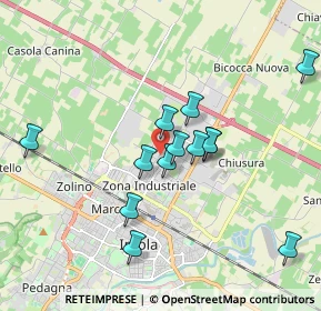 Mappa Via Zambrini, 40026 Imola BO, Italia (1.70538)