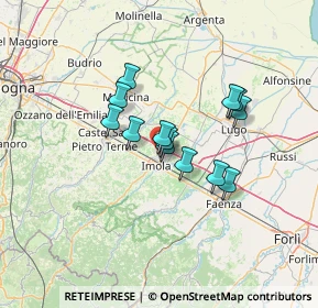 Mappa Via Zambrini, 40026 Imola BO, Italia (9.76923)
