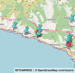 Mappa Via Nazario Sauro, 16031 Sori GE, Italia (2.26727)