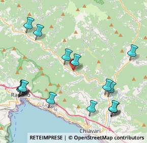 Mappa Piazzale Andrea, 16040 San Colombano Certenoli GE, Italia (5.22647)