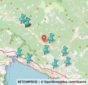 Mappa Piazzale Andrea, 16040 San Colombano Certenoli GE, Italia (4.25909)