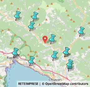 Mappa Piazzale Andrea, 16040 San Colombano Certenoli GE, Italia (4.81077)