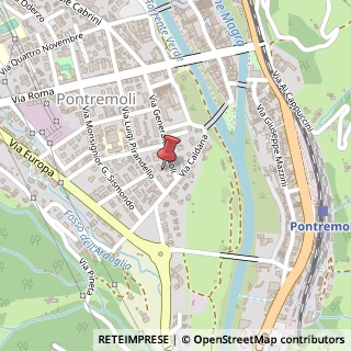 Mappa Via Luigi Pirandello, 100, 54027 Pontremoli, Massa-Carrara (Toscana)