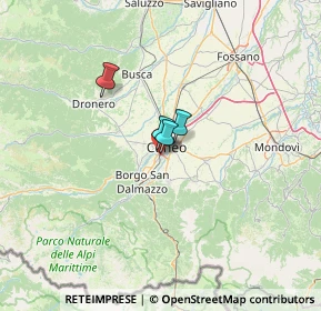 Mappa Via Gino Giordanengo, 12100 Cuneo CN, Italia (45.55941)