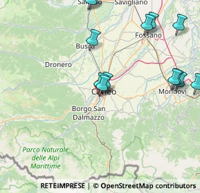 Mappa Via Gino Giordanengo, 12100 Cuneo CN, Italia (19.23308)