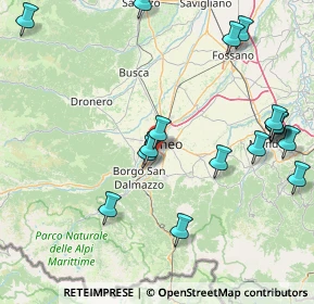 Mappa Piazzale della Croce Rossa Italiana, 12100 Cuneo CN, Italia (19.87706)