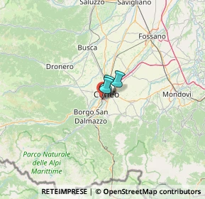Mappa Piazzale della Croce Rossa Italiana, 12100 Cuneo CN, Italia (61.48667)