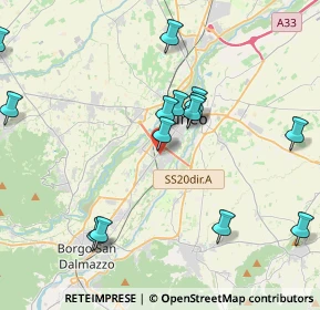 Mappa Via Gino Giordanengo, 12100 Cuneo CN, Italia (4.47286)