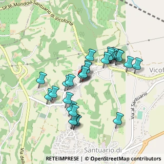Mappa Via San Pietro, 12080 Vicoforte CN, Italia (0.40741)