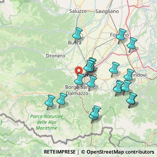 Mappa Via Silvio Pellico, 12010 Cervasca CN, Italia (15.899)