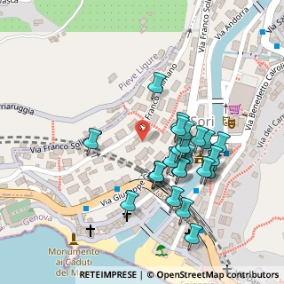 Mappa Via F. Solimano, 16031 Sori GE, Italia (0.11154)