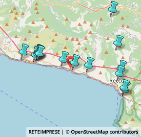 Mappa Viale delle Mimose, 16031 Pieve Ligure GE, Italia (4.358)