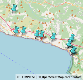 Mappa Viale delle Mimose, 16031 Pieve Ligure GE, Italia (4.615)