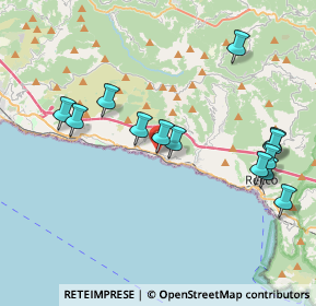 Mappa Viale delle Mimose, 16031 Pieve Ligure GE, Italia (4.19)