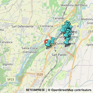 Mappa Via Deposito FS, 12100 Cuneo CN, Italia (1.788)