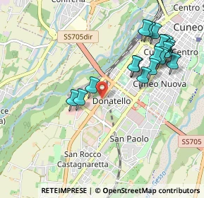 Mappa Corso Alcide de Gasperi, 12100 Cuneo CN, Italia (1.0945)