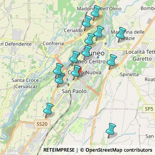 Mappa Via Don Giovanni Minzoni, 12100 Cuneo CN, Italia (2.00615)