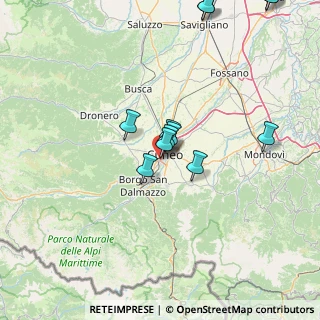 Mappa SS 705, 12100 Cuneo CN (20.20357)