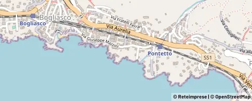 Mappa Bogliasco