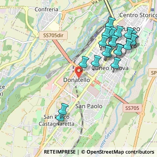 Mappa Via Augusto Rostagni, 12100 Cuneo CN, Italia (1.2115)