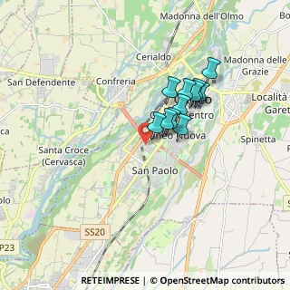 Mappa Via Augusto Rostagni, 12100 Cuneo CN, Italia (1.32182)