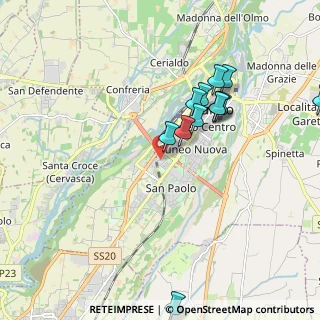 Mappa Via Augusto Rostagni, 12100 Cuneo CN, Italia (1.98417)