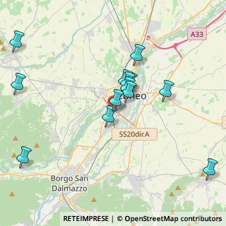 Mappa Via Augusto Rostagni, 12100 Cuneo CN, Italia (3.92846)