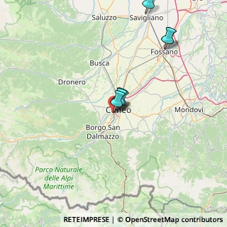 Mappa Via Augusto Rostagni, 12100 Cuneo CN, Italia (36.86733)