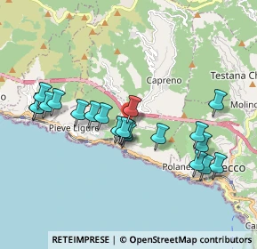 Mappa SP 71, 16031 Sori GE, Italia (1.8645)