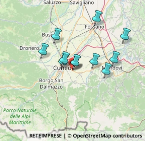 Mappa Via Alta Furia 1 Regione Colombero, 12100 Cuneo CN, Italia (11.38)