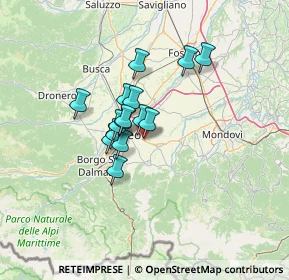 Mappa SP564, 12016 Borello CN, Italia (8.87467)