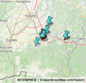 Mappa 12080 Mondovì CN, Italia (6.87933)